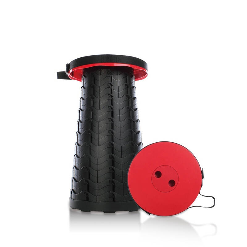 Ghế Gấp Gọn Di Động Bằng Nhựa - Màu Đỏ - Locknlock - LHI519RED, , large image number null